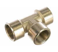 Переходник тройник Т-образный 1251/5 T-FFF 3/4" GAV 31990