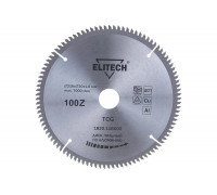 Диск пильный по алюминию (216х30х1.6 мм; 100Z) ELITECH 195628