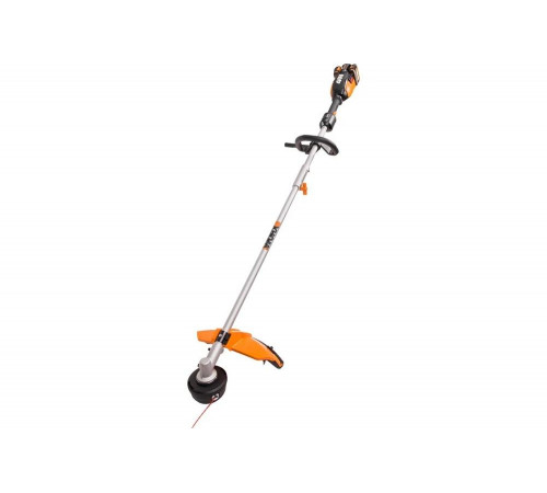 Бесщеточный аккумуляторный триммер WORX 40 В, 2х2.0 А*ч, двойное ЗУ 2x2A WG186E Бесщеточный аккумуляторный триммер WORX 40 В, 2х2.0 А*ч, двойное ЗУ 2x2A WG186E