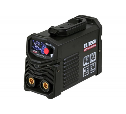 Инверторный сварочный аппарат Elitech HD WM 160 Pulse 204464 Инверторный сварочный аппарат Elitech HD WM 160 Pulse 204464