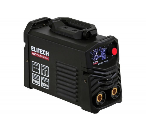 Инверторный сварочный аппарат Elitech HD WM 160 Pulse 204464 Инверторный сварочный аппарат Elitech HD WM 160 Pulse 204464