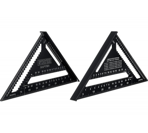 STAYER 300 мм, угольник кровельный универсальный 5-в-1 Rafter 34306-30 STAYER 300 мм, угольник кровельный универсальный 5-в-1 Rafter 34306-30