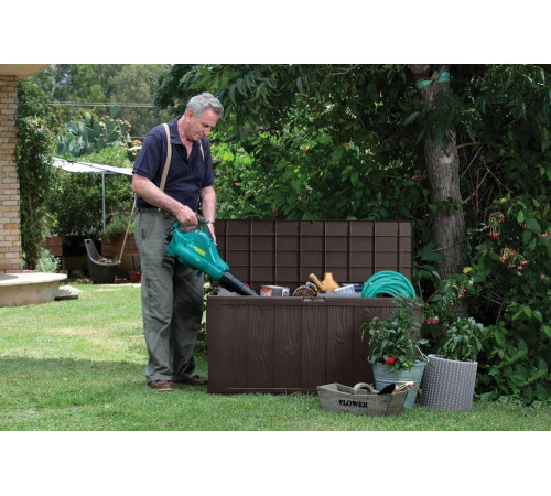 Сундук KETER SHERWOOD STORAGE BOX 270 л коричневый 230403
