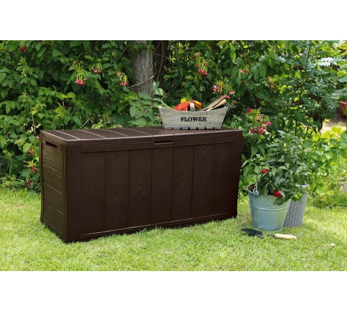 Сундук KETER SHERWOOD STORAGE BOX 270 л коричневый 230403