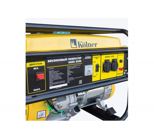 Бензиновый генератор Kolner KGEG 5500 кн5500гег Бензиновый генератор Kolner KGEG 5500 кн5500гег