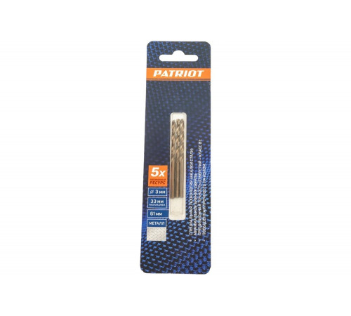 Сверло по металлу Patriot 815010005