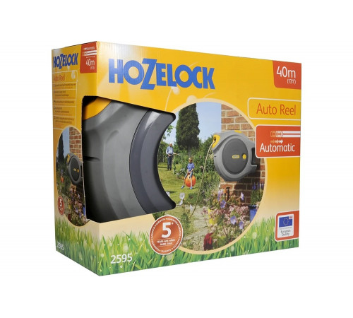 Настенная катушка со шлангом и комплектом фитингов HoZelock AutoReel 2595R3600 Настенная катушка со шлангом и комплектом фитингов HoZelock AutoReel 2595R3600