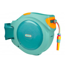 Настенная катушка со шлангом и комплектом фитингов HoZelock AutoReel 2595R3600