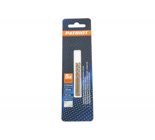 Сверло по металлу Patriot 815010004