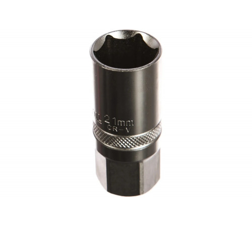 KRAFTOOL 1/2", 21 мм, Cr-V сталь, хромированная, торцовая головка 27812-21_z01
