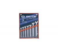 Набор комбинированных ключей KING TONY 10-19 мм 7 предметов 1207MR