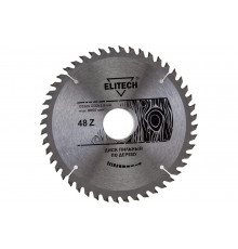 Диск пильный по дереву (160х32/30 мм; 1.8 мм; 48Z) Elitech 1820.055000
