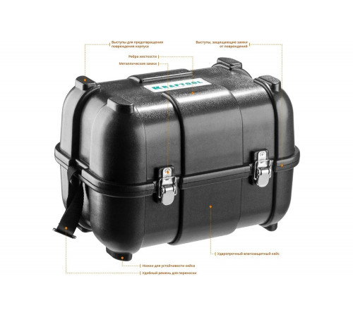 KRAFTOOL линейный лазерный нивелир с детектором в кейсе LL360 4 34645-4 Professional KRAFTOOL линейный лазерный нивелир с детектором в кейсе LL360 4 34645-4 Professional