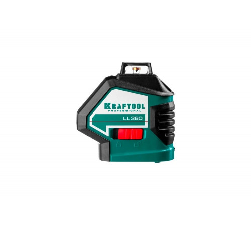 KRAFTOOL линейный лазерный нивелир с детектором в кейсе LL360 4 34645-4 Professional KRAFTOOL линейный лазерный нивелир с детектором в кейсе LL360 4 34645-4 Professional