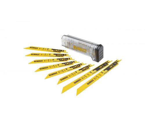 Полотна Away Set+Case 8 шт Dewalt DT2446-QZ
