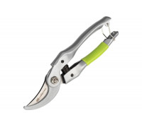 Секатор прямого реза СИБРТЕХ 225 мм, металлические рукоятки, нижняя в пвх-оболочке 604695