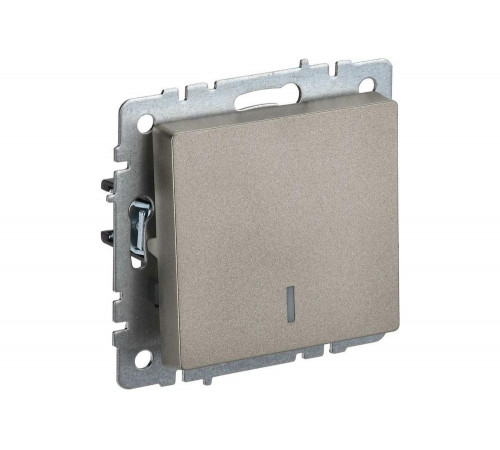 IEK Brite выключатель 0.075, 180мм, 102мм, 60мм, Арт. BR-V10-1-10-K37