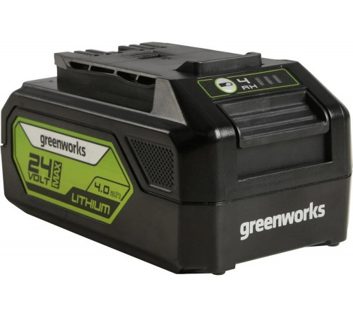 Цепная пила аккумуляторная GreenWorks 24V, 25см, c 1хАКБ 4Ач c USBи ЗУ 2007707USB4 Цепная пила аккумуляторная GreenWorks 24V, 25см, c 1хАКБ 4Ач c USBи ЗУ 2007707USB4