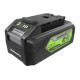 Цепная пила аккумуляторная GreenWorks 24V, 25см, c 1хАКБ 4Ач c USBи ЗУ 2007707USB4
