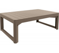 Стол Keter Lyon rattan table капучино 232296