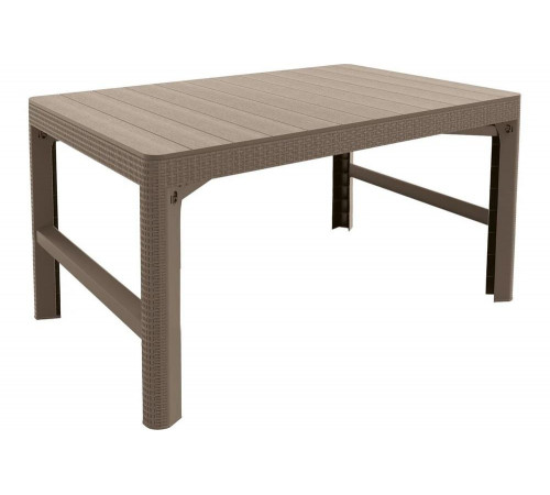 Стол Keter Lyon rattan table капучино 232296 Стол Keter Lyon rattan table капучино 232296