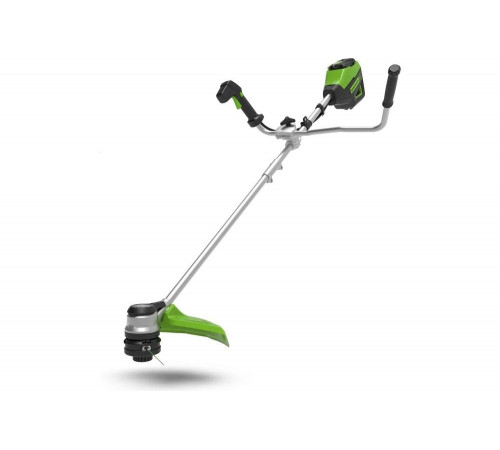 Бесщеточный аккумуляторный триммер Greenworks GD60BCB 60V, с АКБ 6 А*ч и ЗУ 2108407UF Бесщеточный аккумуляторный триммер Greenworks GD60BCB 60V, с АКБ 6 А*ч и ЗУ 2108407UF