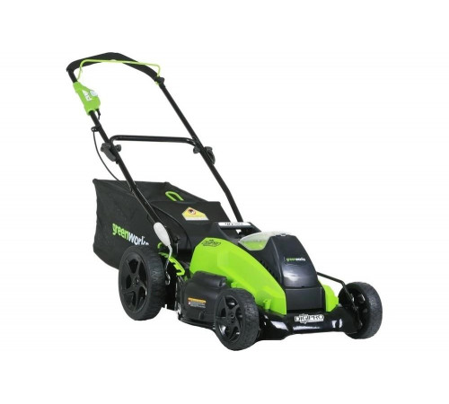 Аккумуляторная бесщеточная газонокосилка Greenworks GD40LM45 2500407UB Аккумуляторная бесщеточная газонокосилка Greenworks GD40LM45 2500407UB
