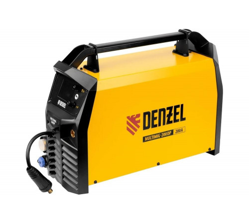 Инверторный аппарат полуавтоматической сварки Denzel multimig-200dp synergy double pulse, 200а 94313 Инверторный аппарат полуавтоматической сварки Denzel multimig-200dp synergy double pulse, 200а 94313