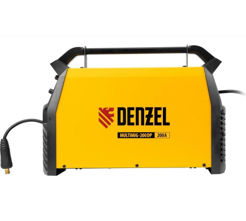 Инверторный аппарат полуавтоматической сварки Denzel multimig-200dp synergy double pulse, 200а 94313 Инверторный аппарат полуавтоматической сварки Denzel multimig-200dp synergy double pulse, 200а 94313