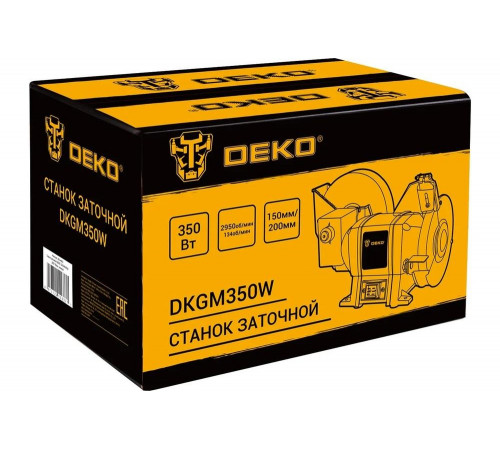 DEKO Станок заточной DKGM350W, 200/150мм, угловой DEKO (3638) 063-4423