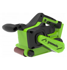 Аккумуляторная бесщеточная ленточная шлифовальная машина Greenworks 24V, без АКБ и ЗУ 3100607