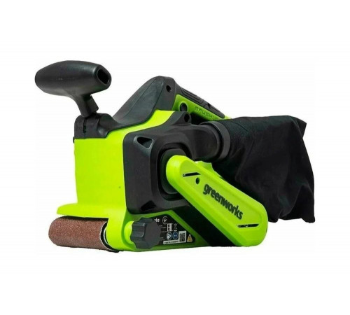 Аккумуляторная бесщеточная ленточная шлифовальная машина Greenworks 24V, без АКБ и ЗУ 3100607