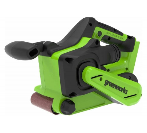 Аккумуляторная бесщеточная ленточная шлифовальная машина Greenworks 24V, без АКБ и ЗУ 3100607