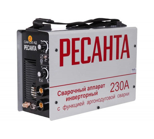Сварочный аппарат инверторный Ресанта САИ-230 АД (аргонодуговой) Сварочный аппарат инверторный Ресанта САИ-230 АД (аргонодуговой)