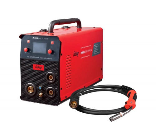 Сварочный полуавтомат инвертор FUBAG INMIG 200 SYN LCD 31435 + горелка FB 250 3 м 38443 31435.1