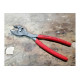 Захватные клещи Knipex TwinGrip, 4 - 22 мм, чернённые, длина 200 мм, обливные рукоятки, KN-8201200