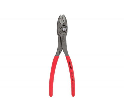 Захватные клещи Knipex TwinGrip, 4 - 22 мм, чернённые, длина 200 мм, обливные рукоятки, KN-8201200
