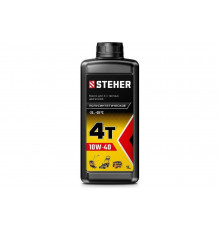 Масло полусинтетическое 4Т-10W40 для 4-тактных двигателей, 1 л STEHER 76010-1