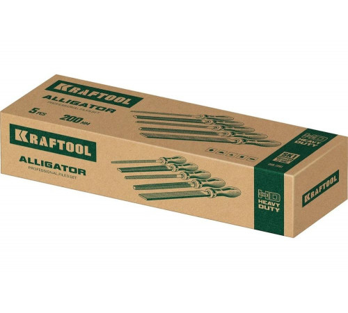 Набор напильников KRAFTOOL Alligator 200 мм 16905 Набор напильников KRAFTOOL Alligator 200 мм 16905