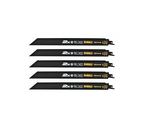 Полотно по металлу BiM 305x1.4-1.8 мм, 5 шт. DEWALT DT2409L