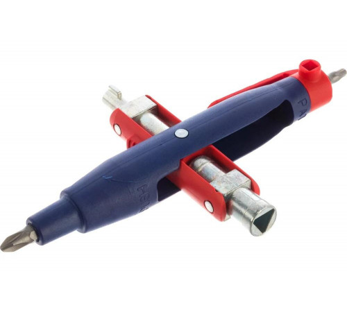 Ключ для электрошкафов с битой и переходником KNIPEX KN-001107