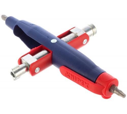 Ключ для электрошкафов с битой и переходником KNIPEX KN-001107