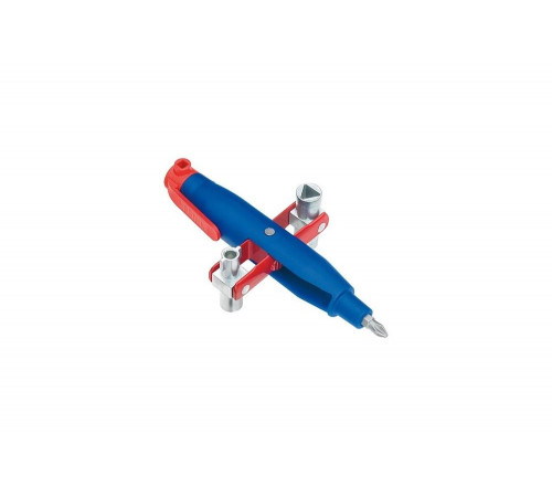 Ключ для электрошкафов с битой и переходником KNIPEX KN-001107