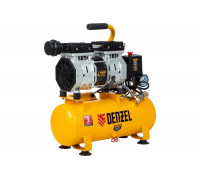 Безмасляный компрессор DENZEL DLS650/10 650 Вт, 120 л/мин, ресивер 10 л 58021