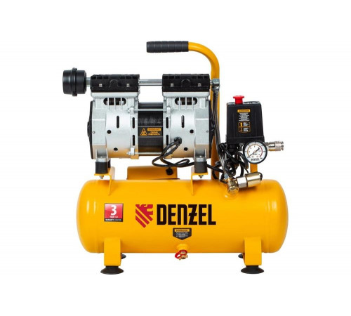 Малошумный безмасляный компрессор Denzel DLS650/10 Малошумный безмасляный компрессор Denzel DLS650/10