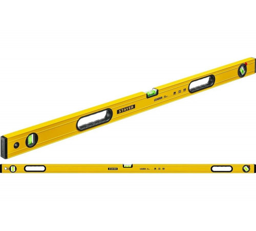 STAYER 1500 мм, уровень строительный фрезерованный LEADER 3466-150_z01 STAYER 1500 мм, уровень строительный фрезерованный LEADER 3466-150_z01