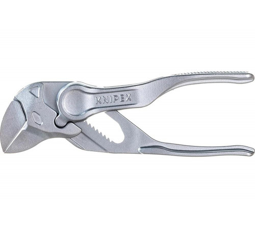 Переставные клещи-ключ Knipex XS, 21 мм (3/4"), 100 мм, Cr-V, серые, KN-8604100 Переставные клещи-ключ Knipex XS, 21 мм (3/4"), 100 мм, Cr-V, серые, KN-8604100