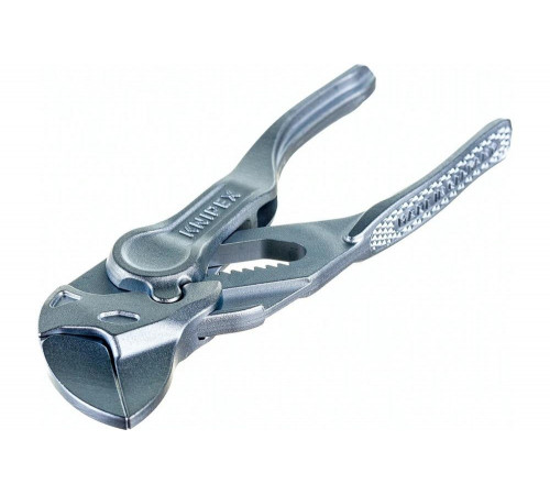 Переставные клещи-ключ Knipex XS, 21 мм (3/4"), 100 мм, Cr-V, серые, KN-8604100 Переставные клещи-ключ Knipex XS, 21 мм (3/4"), 100 мм, Cr-V, серые, KN-8604100