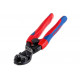 Болторез Knipex, CoBolt, компактный, с пружиной, голова 20 градусов, 200 мм, черный, 2К ручки, KN-7122200SB