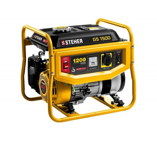 STEHER 1200 Вт, бензиновый генератор (GS-1500) STEHER 1200 Вт, бензиновый генератор (GS-1500)